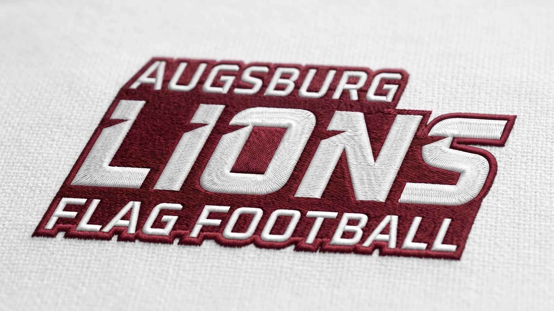 Augsburg Lions Jersey Embroidery Mockup